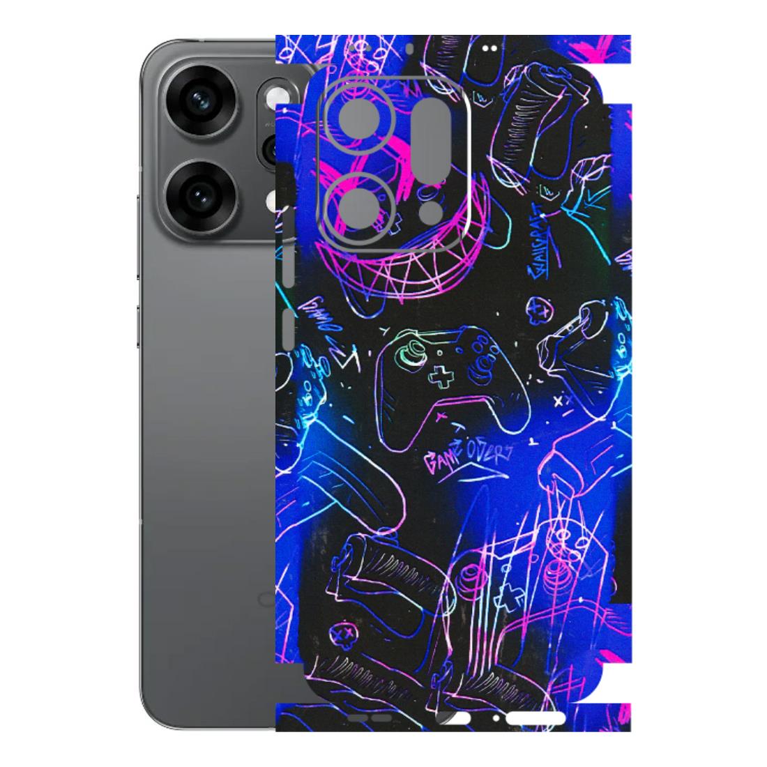 OPPO Phone Skins 2025 (All Models) - Gamers Paradise - 3D Embossed Finish (L-258) Oppo Reno 14 Pro 5G
