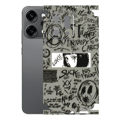 OPPO Phone Skins 2025 (All Models) - Never Have Love Anime - 3D Embossed Finish (L-260) Oppo Reno 14 Pro 5G