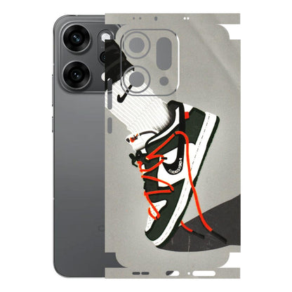OPPO Phone Skins 2025 (All Models) - New Grey Sneaker - 3D Embossed Finish (L-261) Oppo Reno 14 Pro 5G