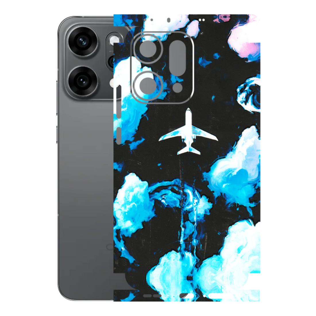 OPPO Phone Skins 2025 (All Models) - Travel In Airline Latest - 3D Embossed Finish (L-264) Oppo Reno 14 Pro 5G