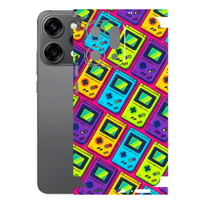 OPPO Phone Skins 2025 (All Models) - Gameboy Colourful Latest - 3D Embossed Finish (L-266) Oppo Reno 14 Pro 5G