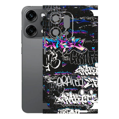 OPPO Phone Skins 2025 (All Models) - Graffiti Killer Latest - 3D Embossed Finish (L-274) Oppo Reno 14 Pro 5G