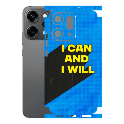 OPPO Phone Skins 2025 (All Models) - I Can And I Will Latest - 3D Embossed Finish (L-281) Oppo Reno 14 Pro 5G