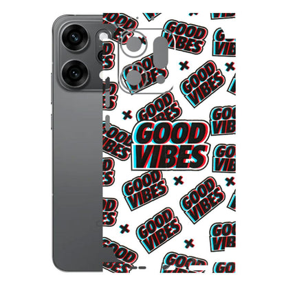 OPPO Phone Skins 2025 (All Models) - Good Vibes Latest - 3D Embossed Finish (L-282) Oppo Reno 14 Pro 5G