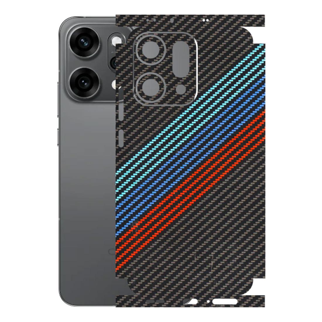 OPPO Phone Skins 2025 (All Models) - Carbon BM - 3D Embossed Finish (L-302) Oppo Reno 14 Pro 5G