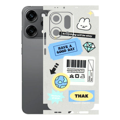 OPPO Phone Skins 2025 (All Models) - Will Be Okay Design - 3D Embossed Finish (L-316) Oppo Reno 14 Pro 5G