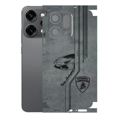 OPPO Phone Skins 2025 (All Models) - New Lamborgini Aventador - 3D Embossed Finish (L-321) Oppo Reno 14 Pro 5G
