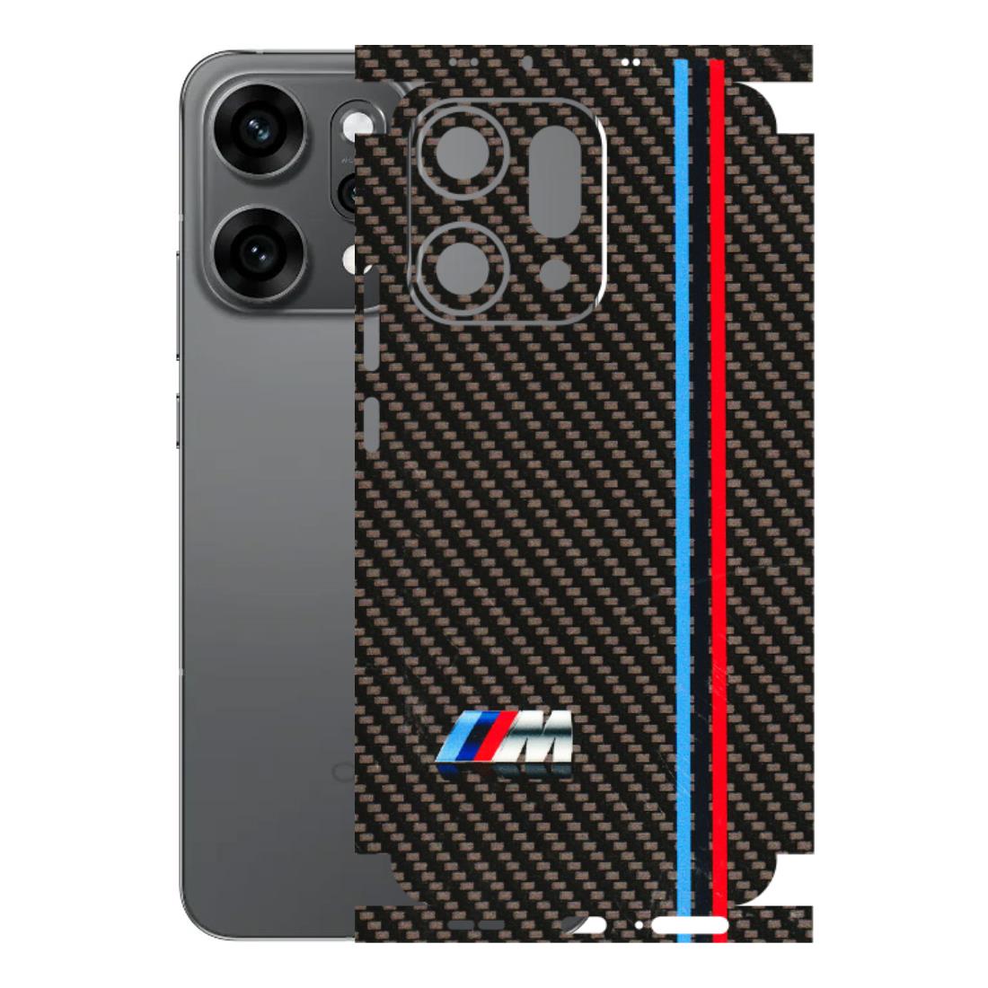 OPPO Phone Skins 2025 (All Models) - BM Carbon Fiber Feels - 3D Embossed Finish (L-38) Oppo Reno 14 Pro 5G