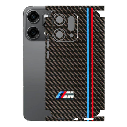 OPPO Phone Skins 2025 (All Models) - BM Carbon Fiber Feels - 3D Embossed Finish (L-38) Oppo Reno 14 Pro 5G