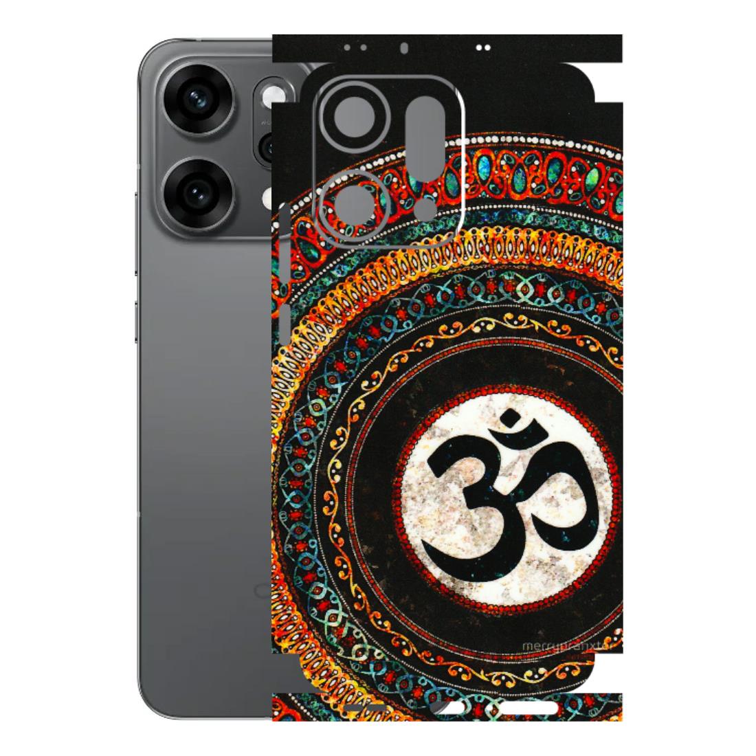 OPPO Phone Skins 2025 (All Models) - Aum Chant Abstract - 3D Embossed Finish (L-42) Oppo Reno 14 Pro 5G