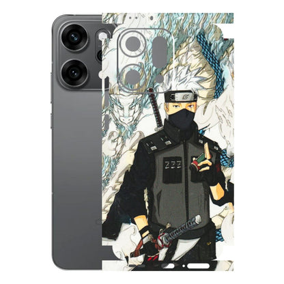 OPPO Phone Skins 2025 (All Models) - Kakashi Hatake Naruto Anime - 3D Embossed Finish (L-46) Oppo Reno 14 Pro 5G