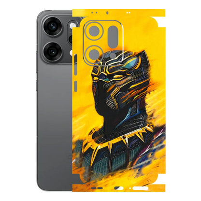 OPPO Phone Skins 2025 (All Models) - Yellow Panther - 3D Embossed Finish (L-54) Oppo Reno 14 Pro 5G