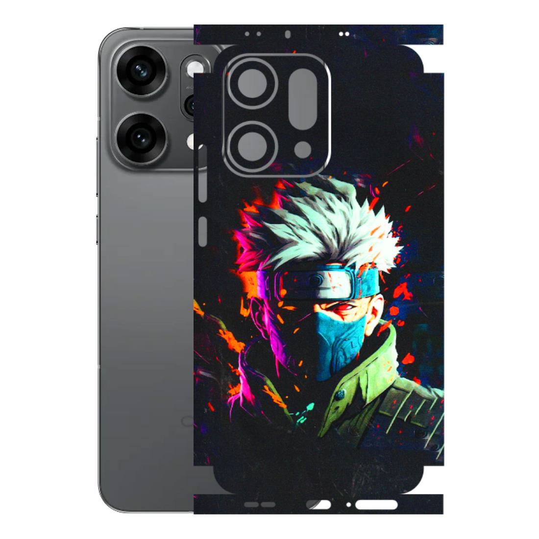 OPPO Phone Skins 2025 (All Models) - Anime Cool Character - 3D Embossed Finish (L-59) Oppo Reno 14 Pro 5G