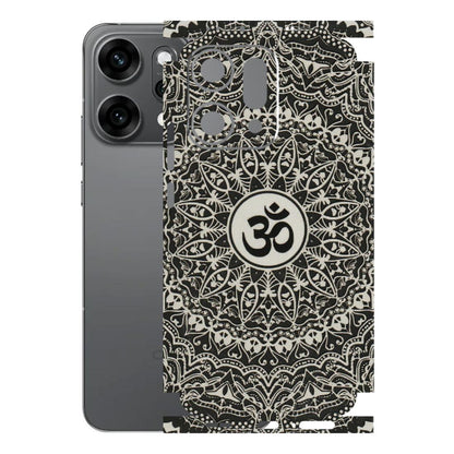 OPPO Phone Skins 2025 (All Models) - Aum Elegant Mandala - 3D Embossed Finish (L-62) Oppo Reno 14 Pro 5G