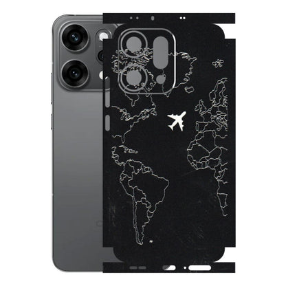 OPPO Phone Skins 2025 (All Models) - Never Ending Travel - 3D Embossed Finish (L-79) Oppo Reno 14 Pro 5G