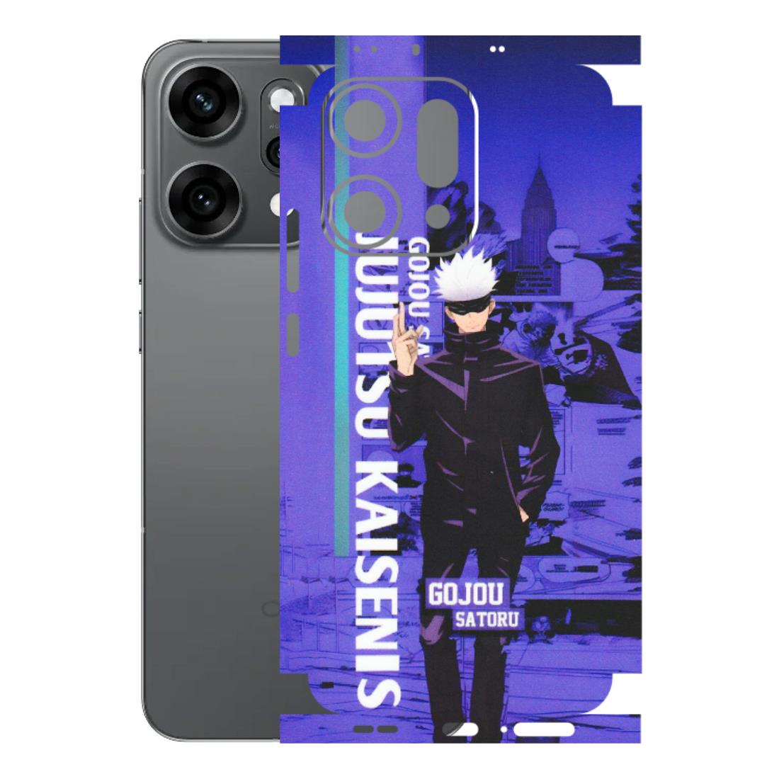 OPPO Phone Skins 2025 (All Models) - Jujutsu Kaisen Gojo - Matte Finish (M-05) Oppo Reno 14 Pro 5G