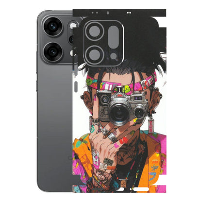 OPPO Phone Skins 2025 (All Models) - Camera Lover Girl - Matte Finish (M-09) Oppo Reno 14 Pro 5G