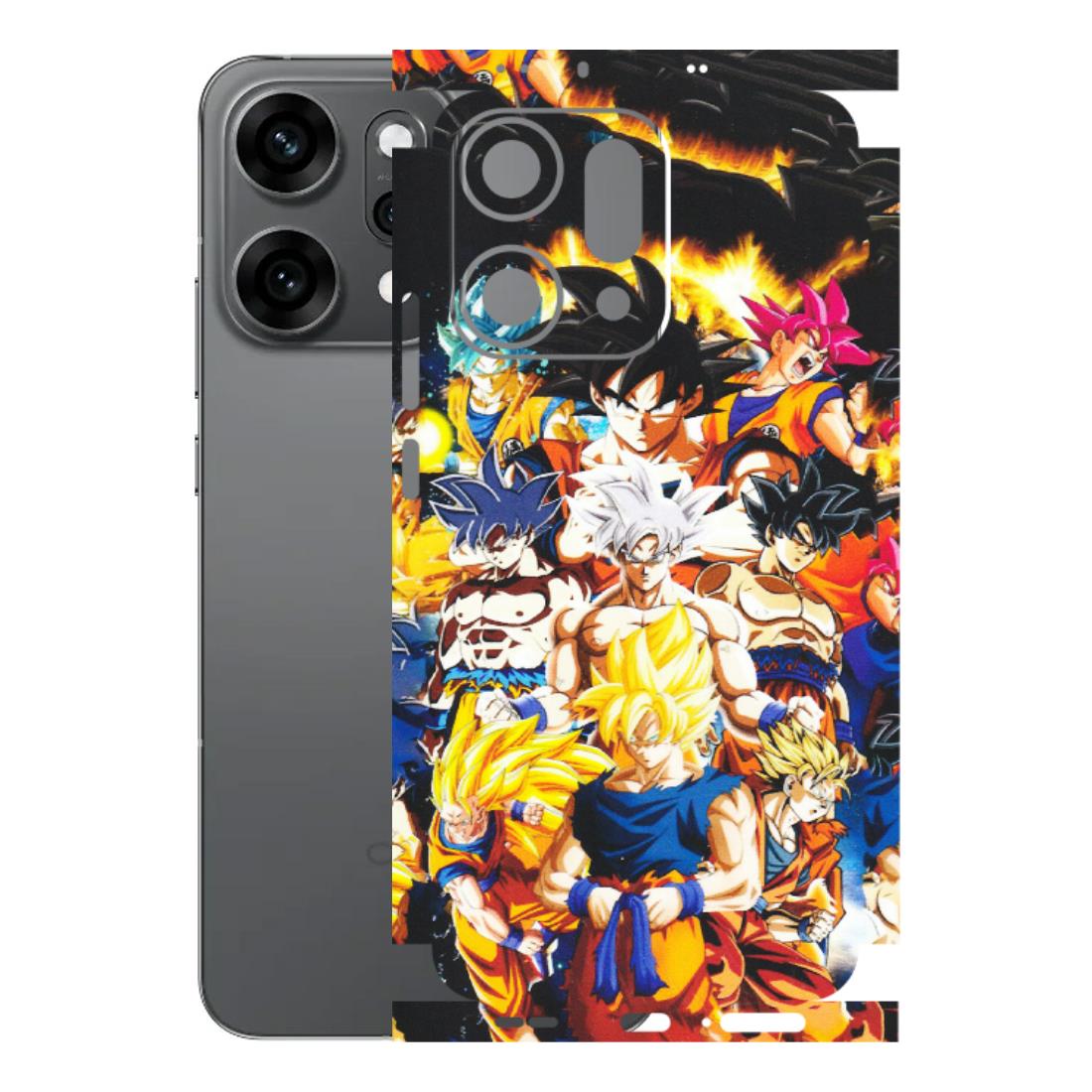OPPO Phone Skins 2025 (All Models) - Ultimate Dragon Ball Z - Matte Finish (M-100) Oppo Reno 14 Pro 5G