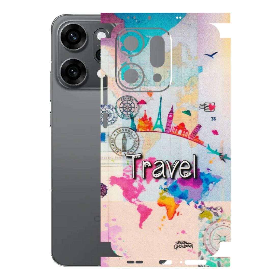 OPPO Phone Skins 2025 (All Models) - Travel The Wonders - Matte Finish (M-108) Oppo Reno 14 Pro 5G
