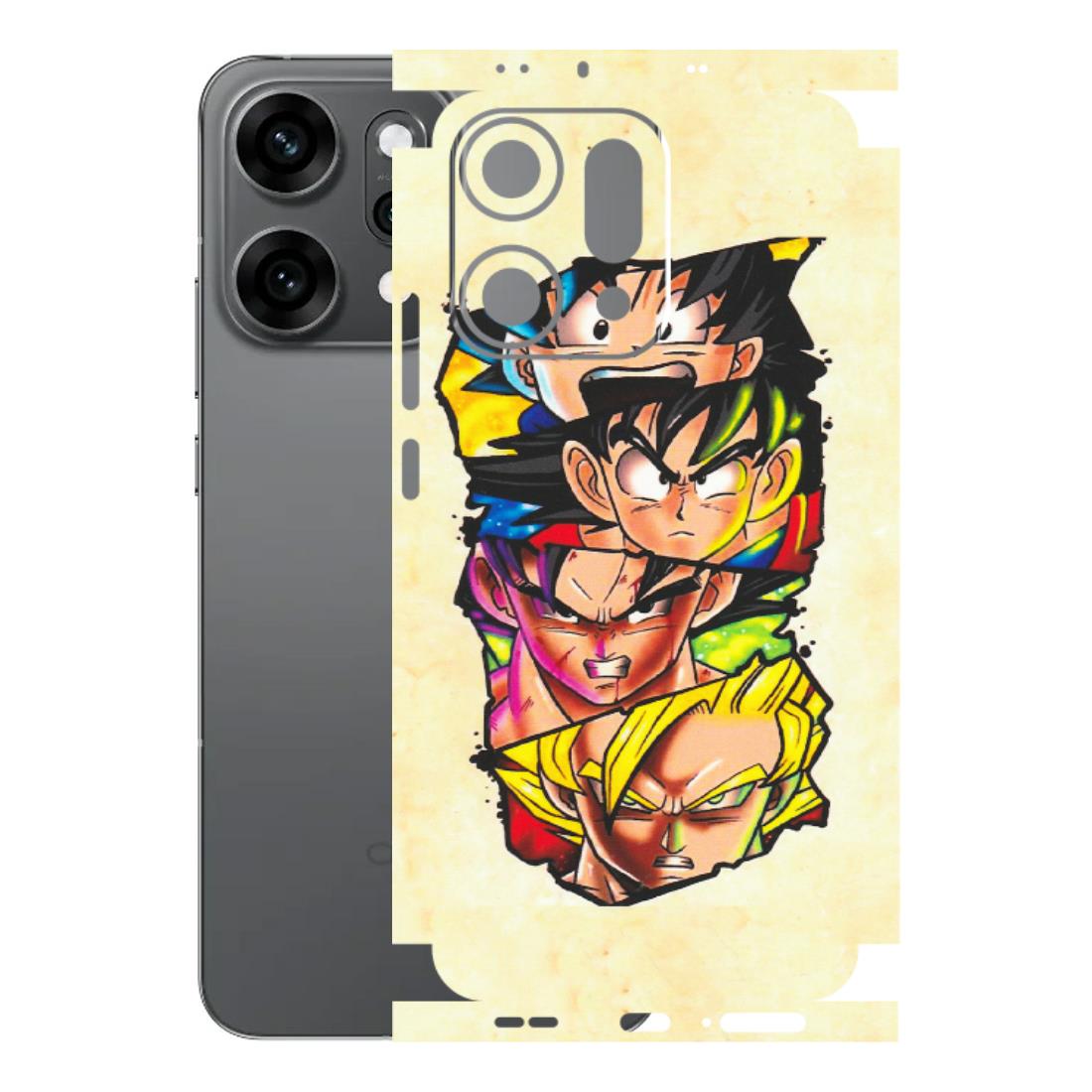 OPPO Phone Skins 2025 (All Models) - Angry Multi Anime - Matte Finish (M-113) Oppo Reno 14 Pro 5G