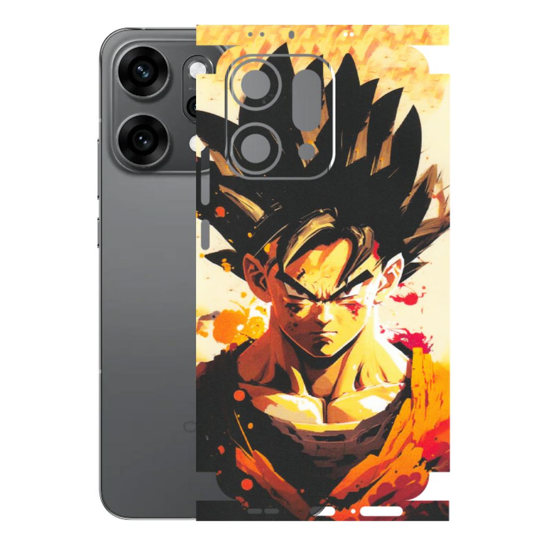 OPPO Phone Skins 2025 (All Models) - Angry Goku - Matte Finish (M-12) Oppo Reno 14 Pro 5G