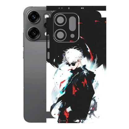 OPPO Phone Skins 2025 (All Models) - Gojo Powerful Charater Kaisen Anime - Matte Finish (M-144) Oppo Reno 14 Pro 5G