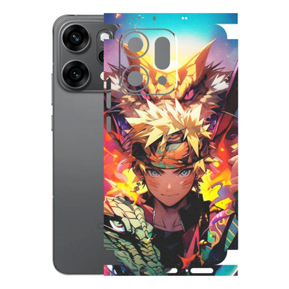 OPPO Phone Skins 2025 (All Models) - Angry Naruto Anime - Matte Finish (M-148) Oppo Reno 14 Pro 5G