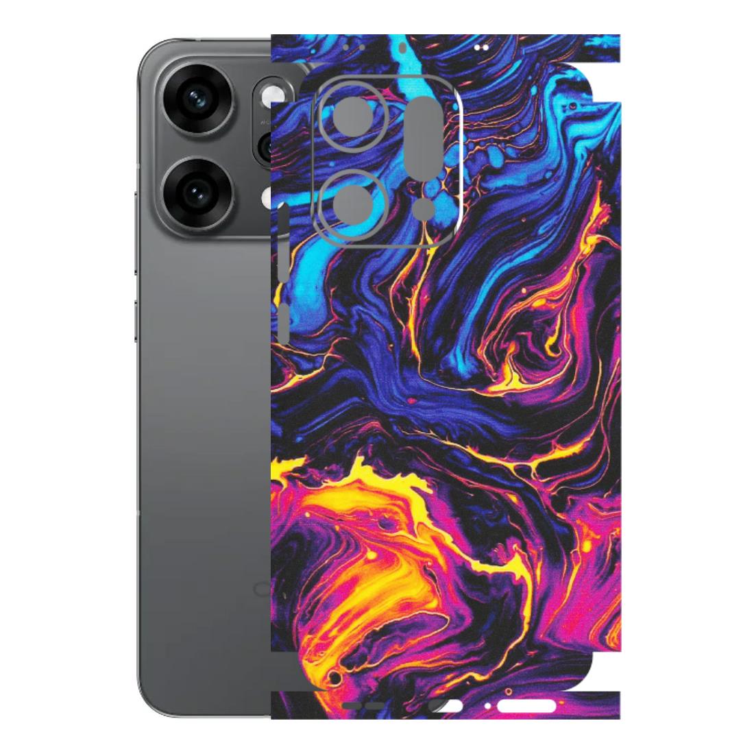 OPPO Phone Skins 2025 (All Models) - Abstract Paint Classy - Matte Finish (M-15) Oppo Reno 14 Pro 5G
