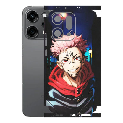 OPPO Phone Skins 2025 (All Models) - Yuji Itadori Funny Face Anime - Matte Finish (M-152) Oppo Reno 14 Pro 5G
