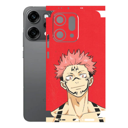 OPPO Phone Skins 2025 (All Models) - Ryomen Sukuna Fun Anime - Matte Finish (M-153) Oppo Reno 14 Pro 5G
