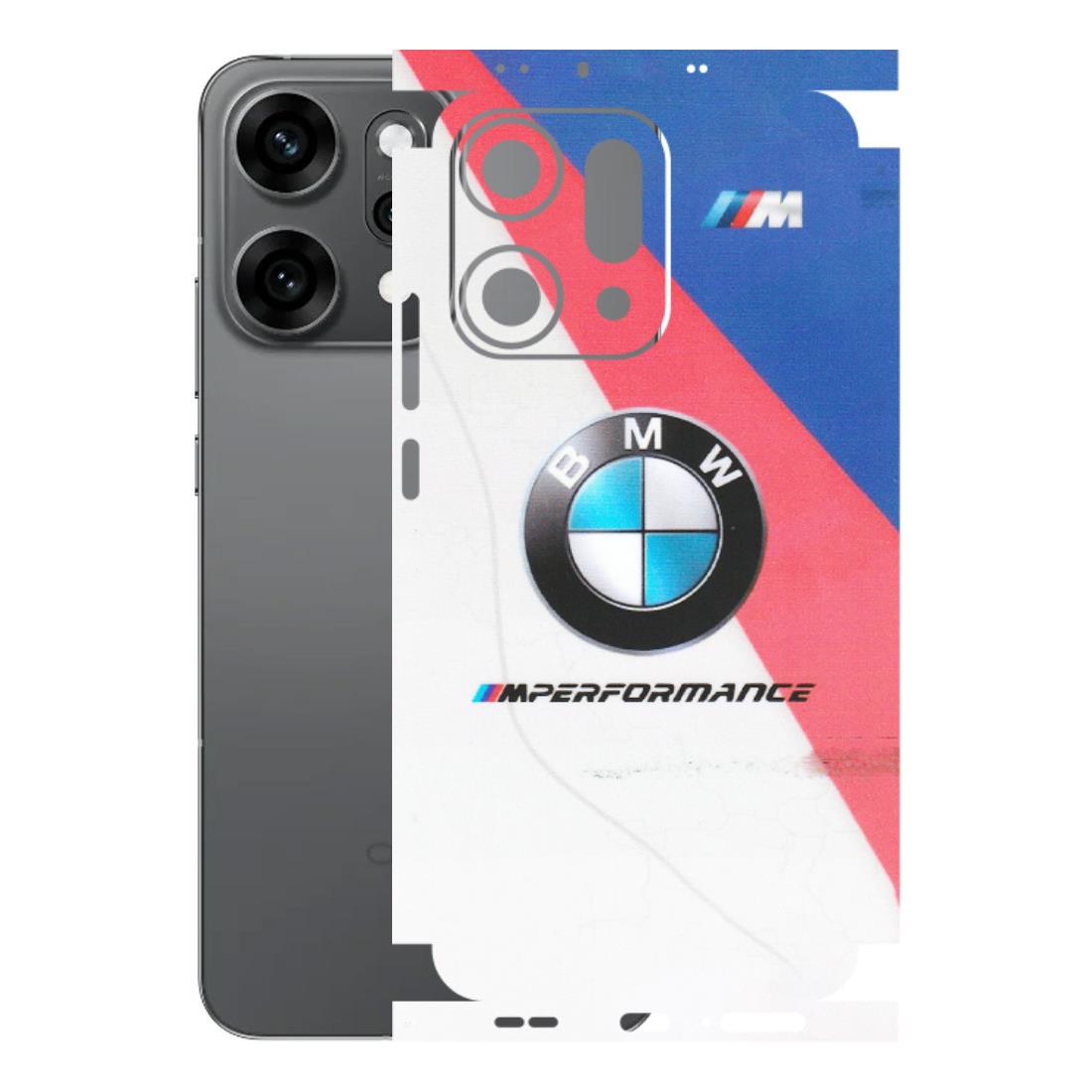 OPPO Phone Skins 2025 (All Models) - BMW Logo Performance - Matte Finish (M-27) Oppo Reno 14 Pro 5G