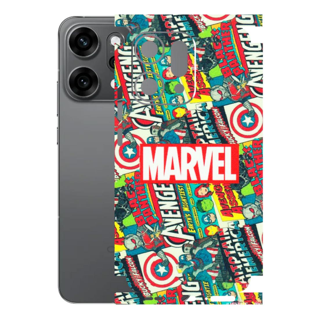 OPPO Phone Skins 2025 (All Models) - Marvel Comic Lover - Matte Finish (M-30) Oppo Reno 14 Pro 5G