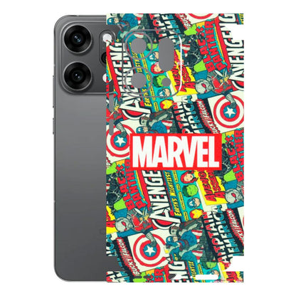 OPPO Phone Skins 2025 (All Models) - Marvel Comic Lover - Matte Finish (M-30) Oppo Reno 14 Pro 5G
