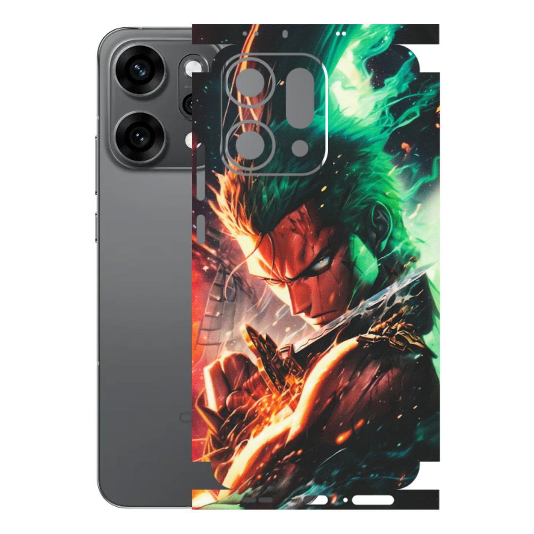 OPPO Phone Skins 2025 (All Models) - Anime Gojo Sword - Matte Finish (M-32) Oppo Reno 14 Pro 5G