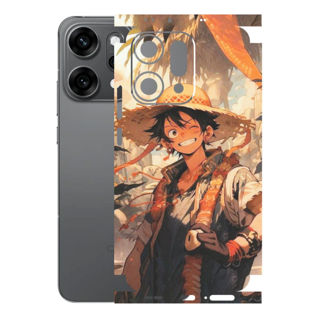 OPPO Phone Skins 2025 (All Models) - Anime Character Smile - Matte Finish (M-33) Oppo Reno 14 Pro 5G