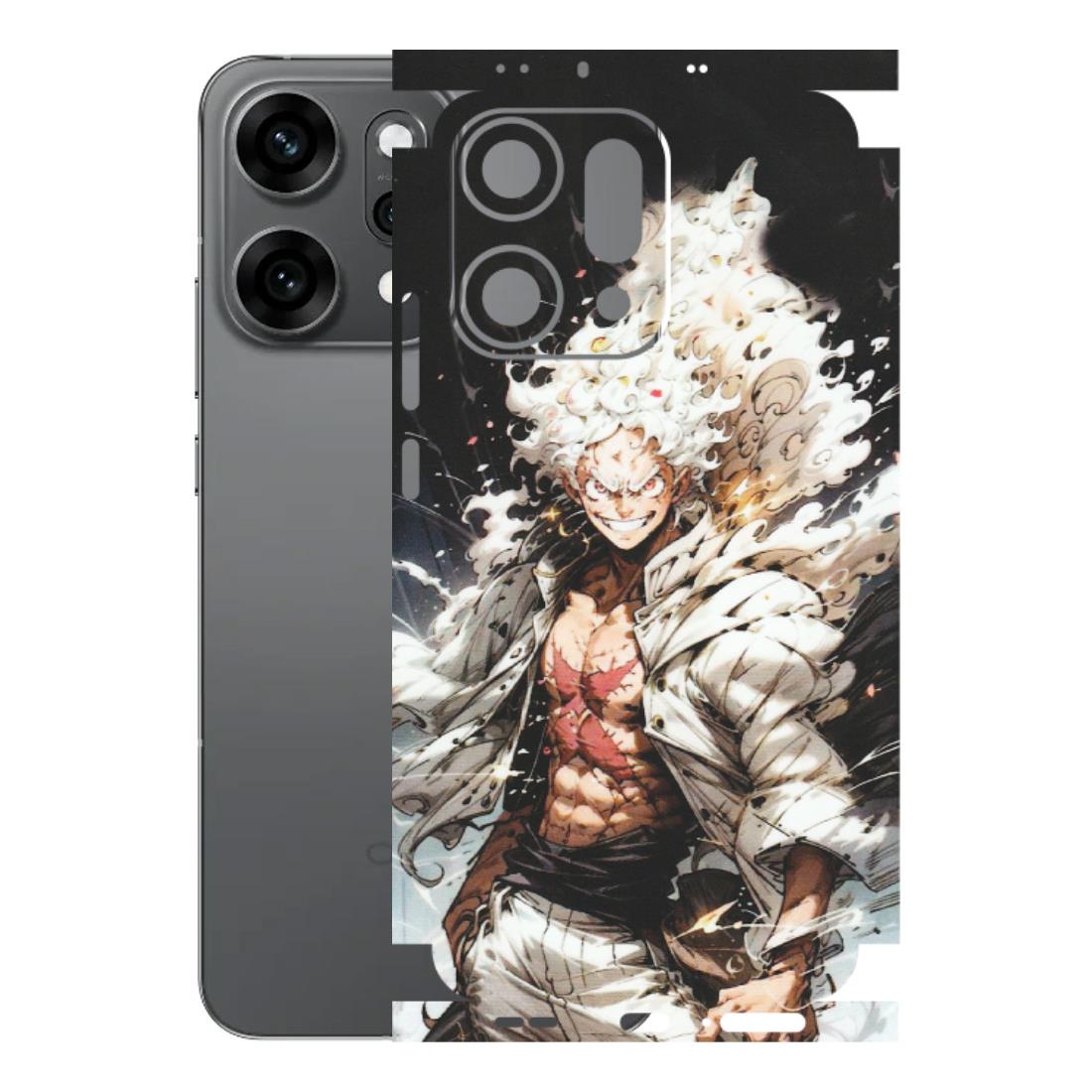 OPPO Phone Skins 2025 (All Models) - Anime Angry Classy Character - Matte Finish (M-34) Oppo Reno 14 Pro 5G