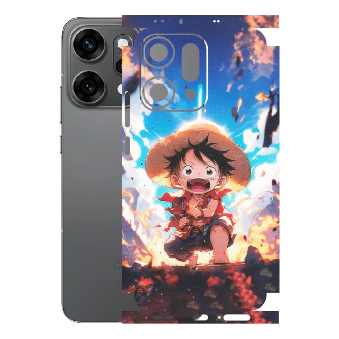 OPPO Phone Skins 2025 (All Models) - Toon One Piece Cute Character - Matte Finish (M-35) Oppo Reno 14 Pro 5G