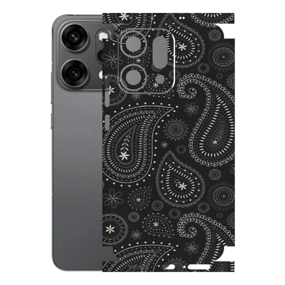 OPPO Phone Skins 2025 (All Models) - Black Sober Kerry - Matte Finish (M-37) Oppo Reno 14 Pro 5G