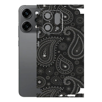 OPPO Phone Skins 2025 (All Models) - Black Sober Kerry - Matte Finish (M-37) Oppo Reno 14 Pro 5G