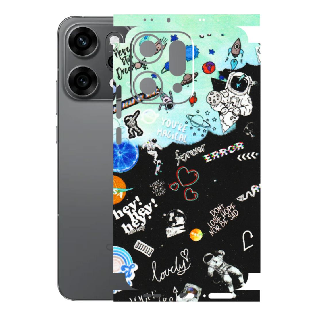 OPPO Phone Skins 2025 (All Models) - Living In A Space Dream - Matte Finish (M-46) Oppo Reno 14 Pro 5G