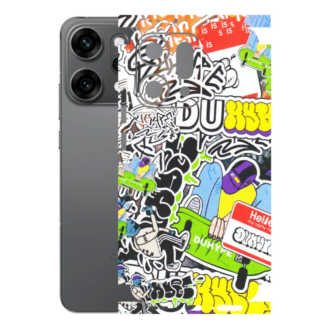 OPPO Phone Skins 2025 (All Models) - Dope Graffiti - Matte Finish (M-61) Oppo Reno 14 Pro 5G