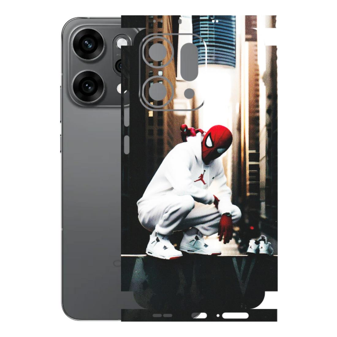 OPPO Phone Skins 2025 (All Models) - Sportsman Spider Man - Matte Finish (M-94) Oppo Reno 14 Pro 5G