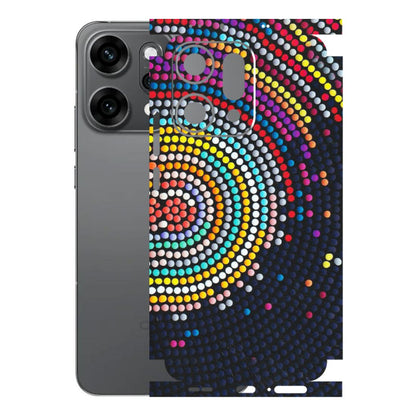 OPPO Phone Skins 2025 (All Models) - Rainbow Dot Mandala - Matte Finish (M-97) Oppo Reno 14 Pro 5G