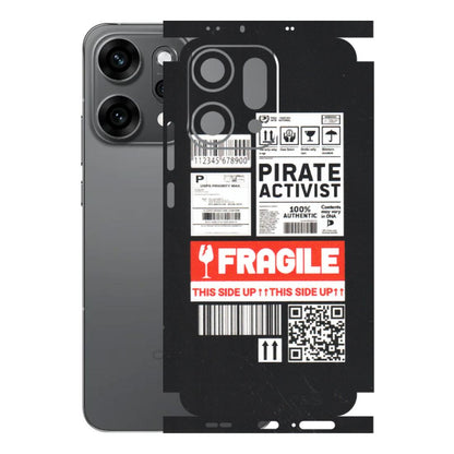 OPPO Phone Skins 2025 (All Models) - Handle With Care - Matte Finish (M-99) Oppo Reno 14 Pro 5G