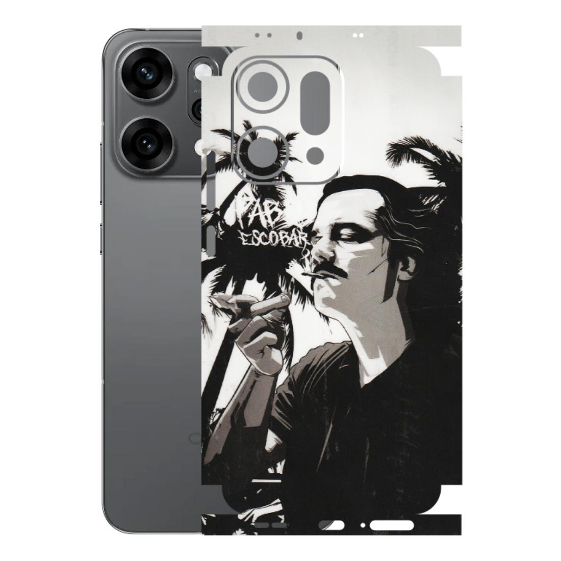 OPPO Phone Skins 2025 (All Models) - Pab Escobar - Transparent Finish (T-05) Oppo Reno 14 Pro 5G