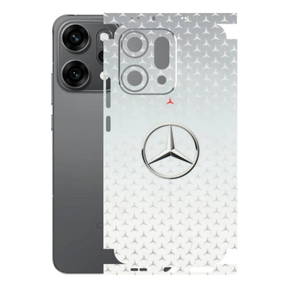 OPPO Phone Skins 2025 (All Models) - Mercedes Benz - Transparent Finish (T-10) Oppo Reno 14 Pro 5G