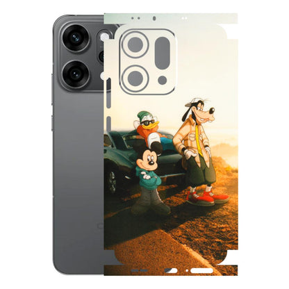 OPPO Phone Skins 2025 (All Models) - Hello Mr. Goofy - Transparent Finish (T-13) Oppo Reno 14 Pro 5G