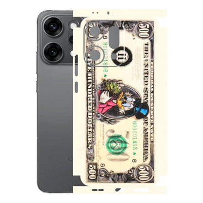 OPPO Phone Skins 2025 (All Models) - Five Hundred Dollar Duck - Transparent Finish (T-15) Oppo Reno 14 Pro 5G