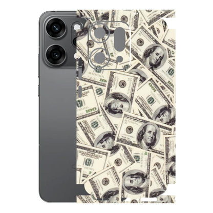 OPPO Phone Skins 2025 (All Models) - Dollar Lover - Transparent Finish (T-17) Oppo Reno 14 Pro 5G