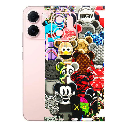 OPPO Phone Skins 2025 (All Models) - More Mickey Mouses - 3D Embossed Finish (L-118) Oppp Reno 14F 5G